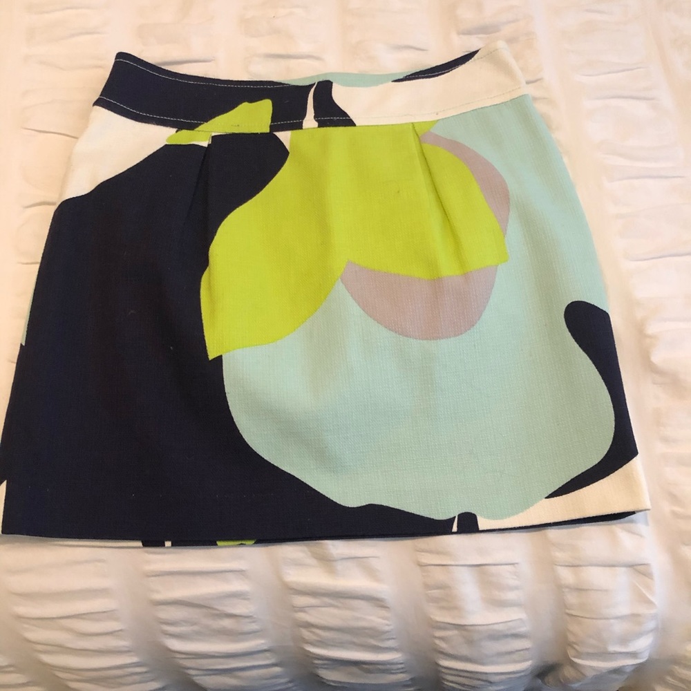 Multi color business casual skirt